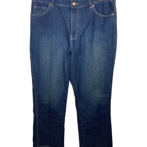 Calvin Klein Jeans Denim - Calvin Klein Blue Flare Denim Jeans Size12